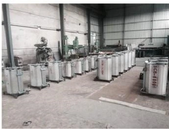 Macchina di fusione con gli stampi per isolanti elettrici come i trasformatori a secco 3