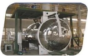Macchina per la fusione di resine epossidiche a vuoto per trasformatori esterni a 36 KV CT PT 7