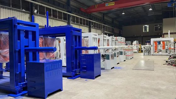 Processo APG con macchine e muffe APG per la produzione di buste elettriche