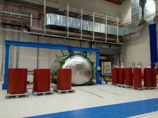 Buone prestazioni di isolamento Macchina di fusione in resina epossidica a vuoto per trasformatori a secco